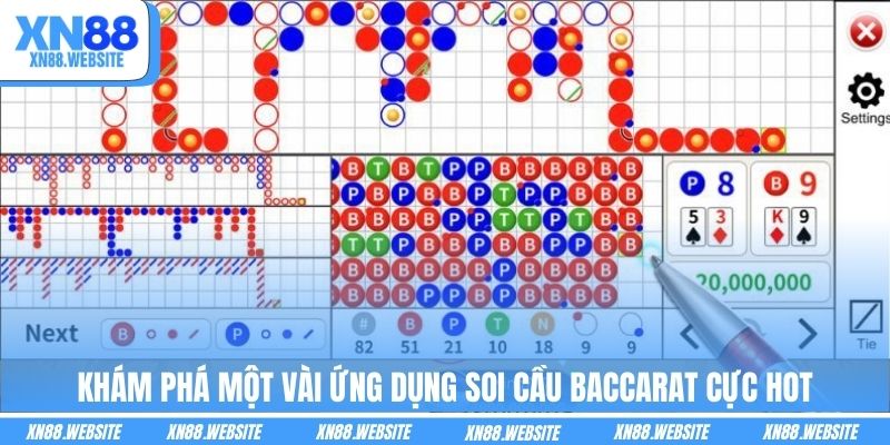 Khám phá một vài ứng dụng soi cầu Baccarat cực hot